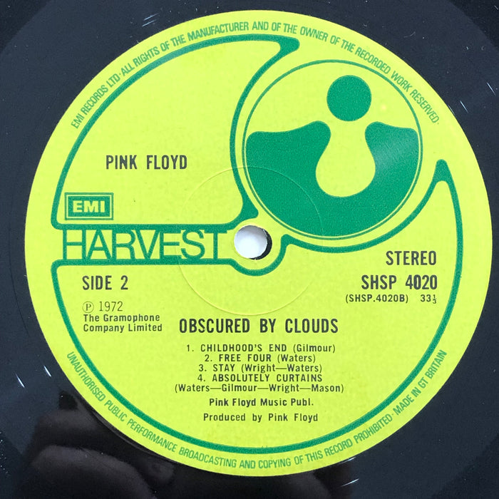 Pink Floyd - Obscured By Clouds (Vinyl LP)