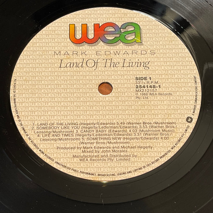 Mark Edwards - Land Of The Living (Vinyl LP)[Gatefold]