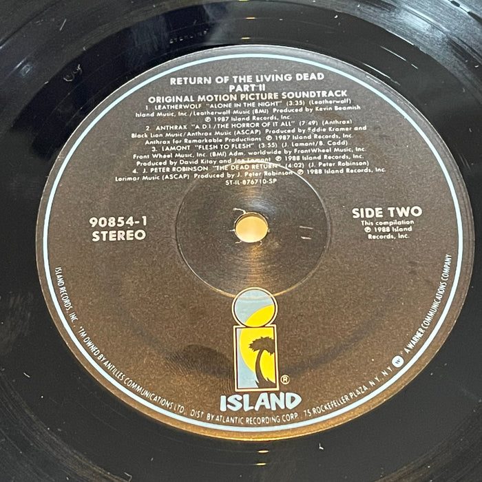 Various - Return Of The Living Dead Part II (Original Motion Picture Soundtrack) (Vinyl LP)