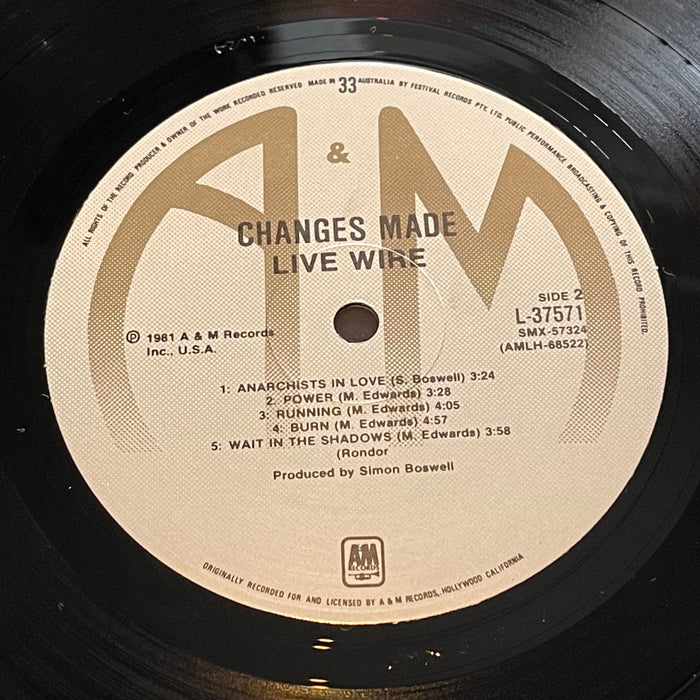 Live Wire - Changes Made (Vinyl LP)