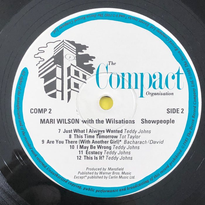Mari Wilson With The Wilsations - Showpeople (Vinyl LP)