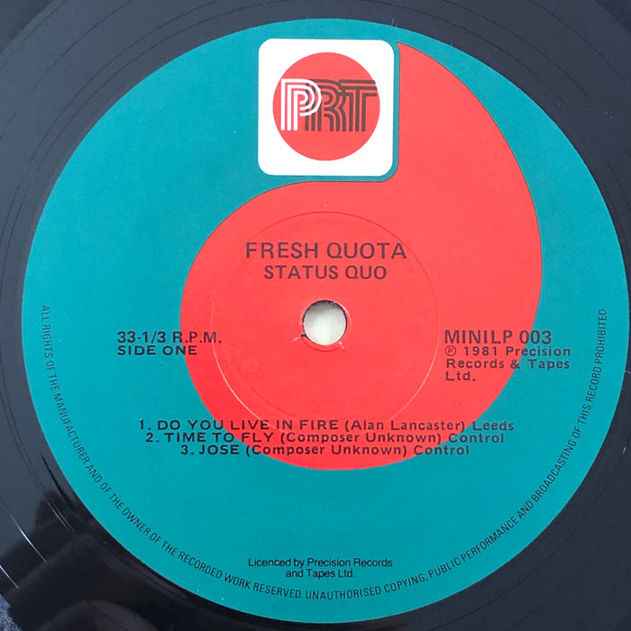 Status Quo - Fresh Quota (Vinyl LP)
