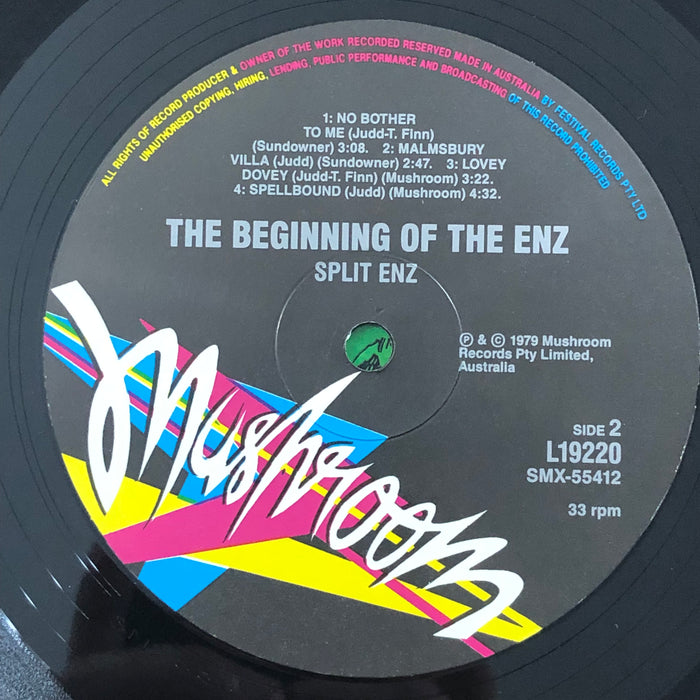Split Enz - The Beginning Of The Enz (Vinyl LP)