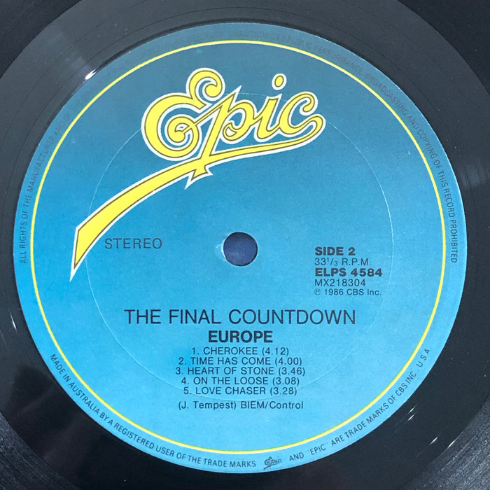 Europe - The Final Countdown (Vinyl LP)