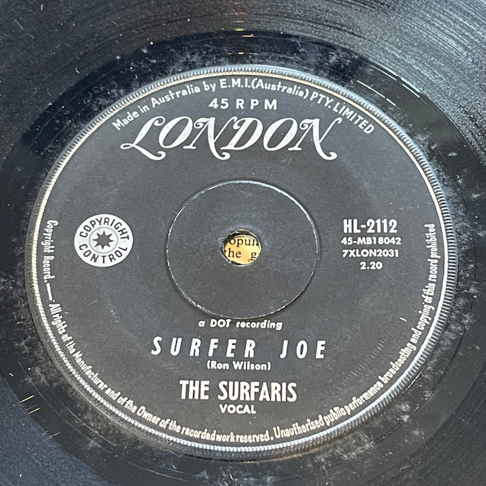 The Surfaris - Wipe Out / Surfer Joe (7" Vinyl)