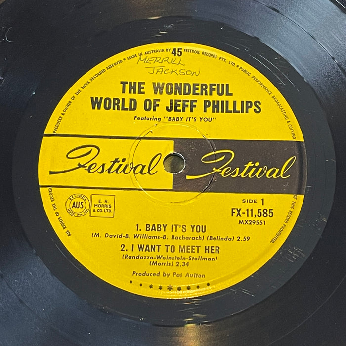 Jeff Phillips - The Wonderful World Of Jeff Phillips (7" Vinyl)