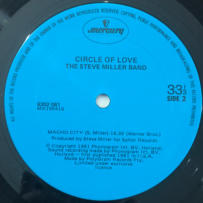 Steve Miller Band - Circle Of Love (Vinyl LP)