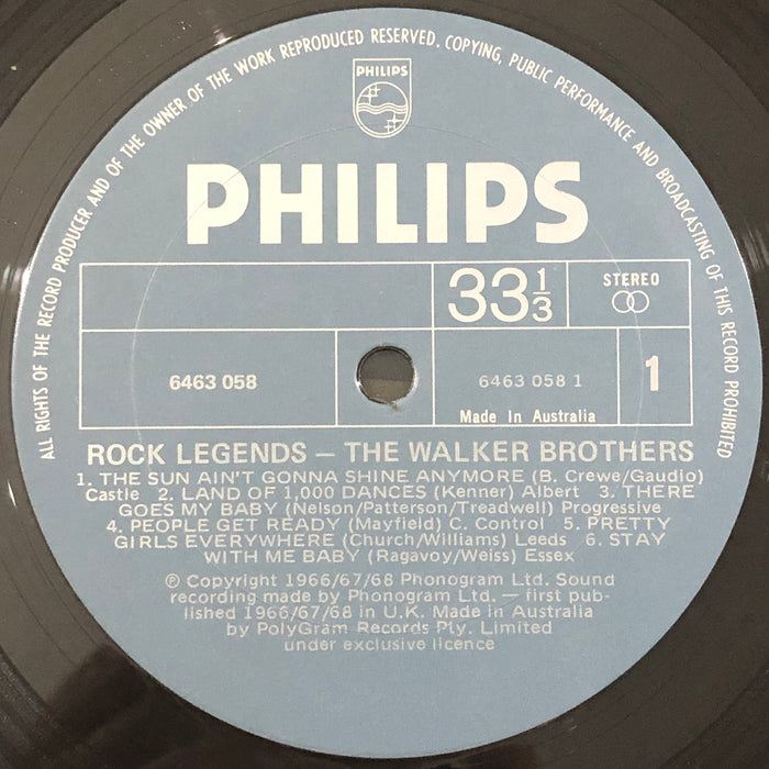 The Walker Brothers - Rock Legends (Vinyl LP)