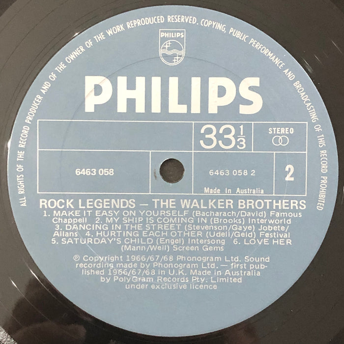 The Walker Brothers - Rock Legends (Vinyl LP)