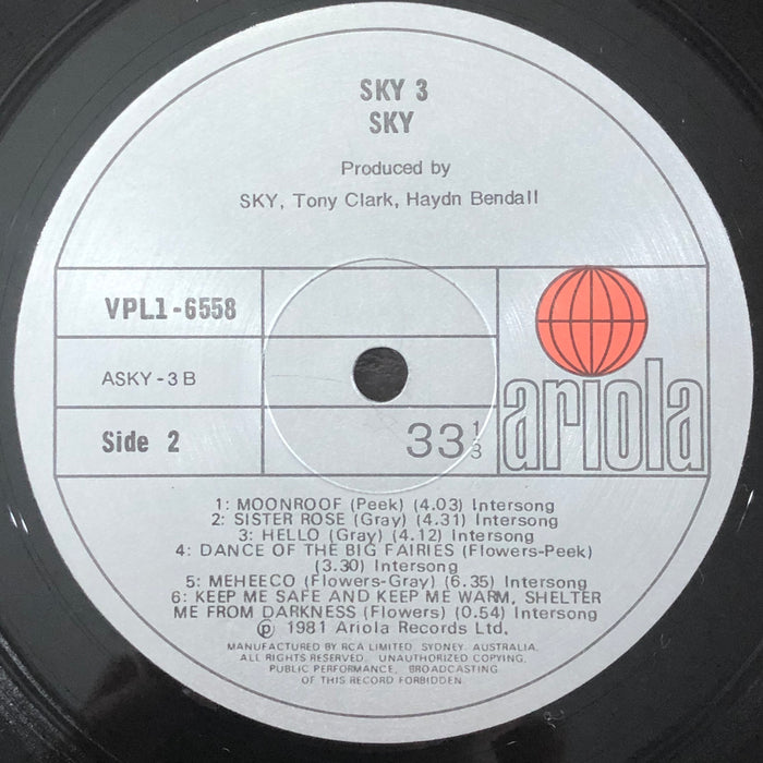 Sky - Sky 3 (Vinyl LP)[Gatefold]