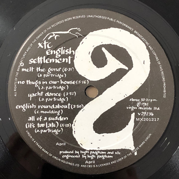 XTC - English Settlement (Vinyl LP)