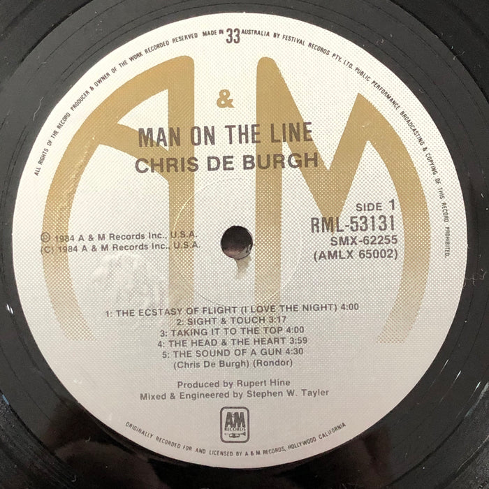 Chris de Burgh - Man On The Line (Vinyl LP)