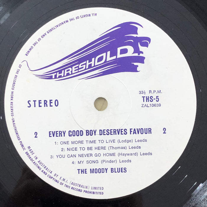 The Moody Blues - Every Good Boy Deserves Favour (Vinyl LP)[Gatefold]