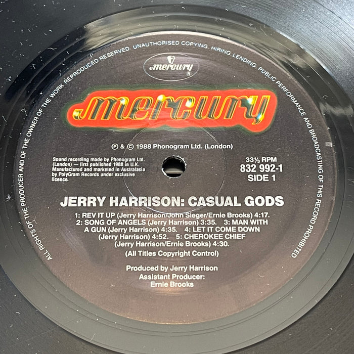 Jerry Harrison: Casual Gods - Casual Gods (Vinyl LP)