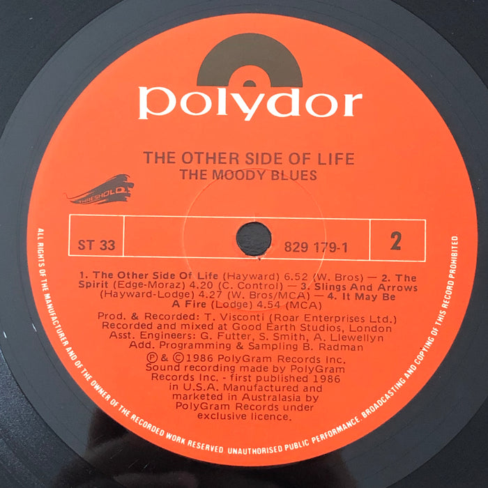 The Moody Blues - The Other Side Of Life (Vinyl LP)
