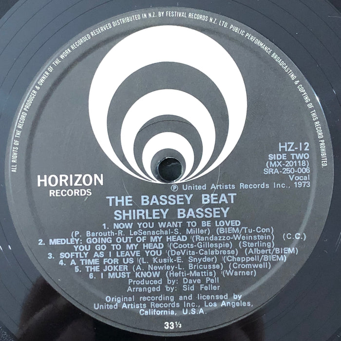 Shirley Bassey - The Bassey Beat (Vinyl LP)