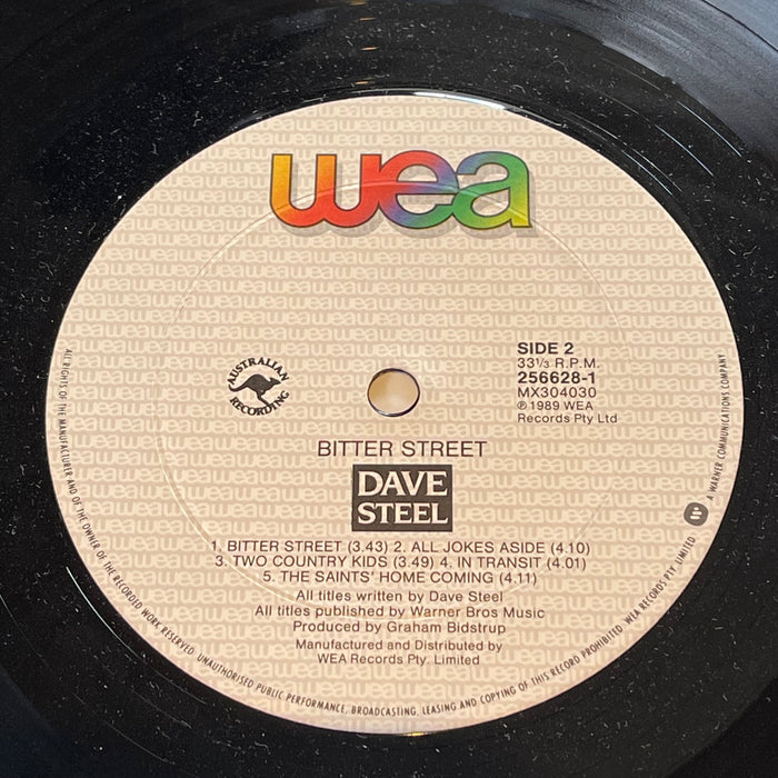 Dave Steel - Bitter Street (Vinyl LP)