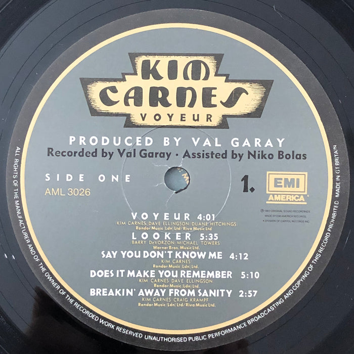 Kim Carnes - Voyeur (Vinyl LP)