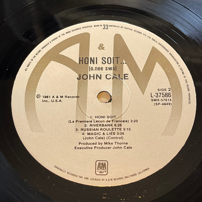 John Cale - Honi Soit (Vinyl LP)
