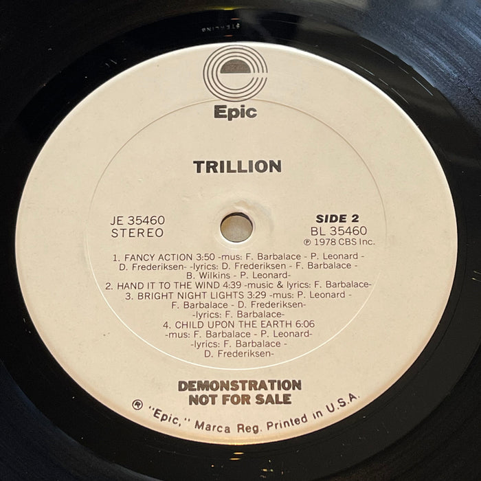 Trillion - Trillion (Vinyl LP)(Promo)