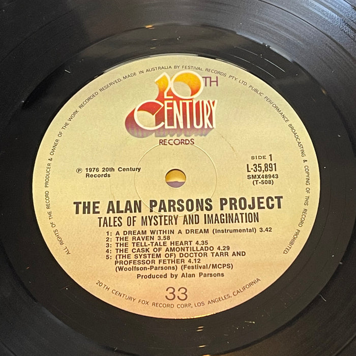 The Alan Parsons Project - Tales Of Mystery And Imagination (Vinyl LP)[Gatefold]