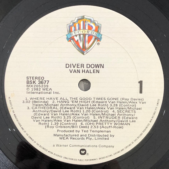Van Halen - Diver Down (Vinyl LP)
