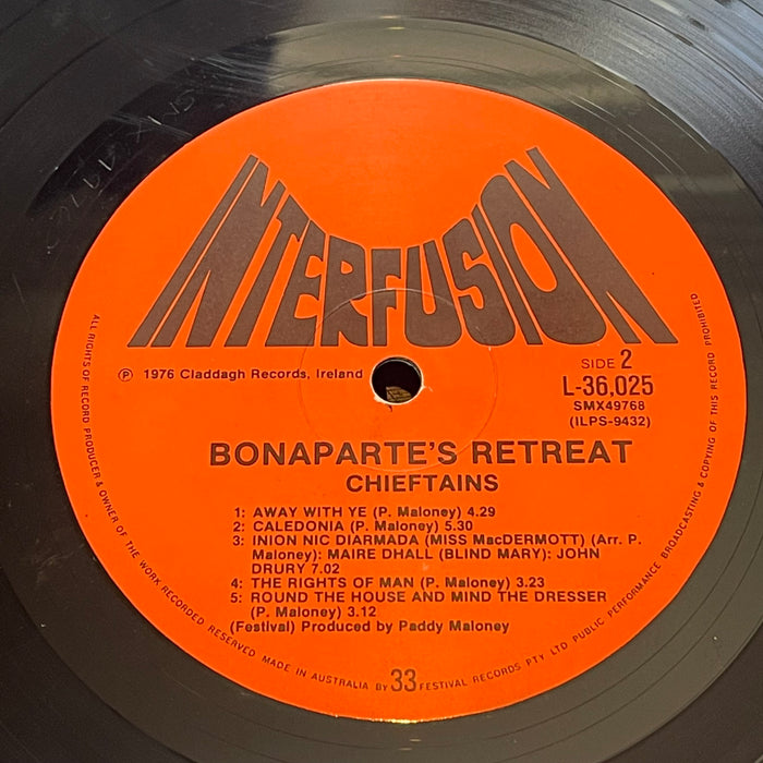 The Chieftains - Bonaparte's Retreat (Vinyl LP)[Gatefold]