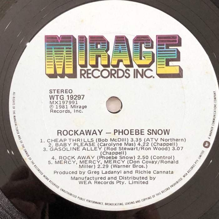Phoebe Snow - Rock Away (Vinyl LP)
