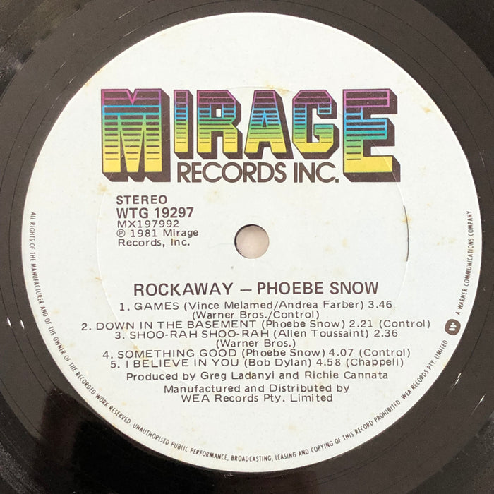 Phoebe Snow - Rock Away (Vinyl LP)