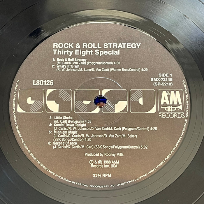 38 Special - Rock & Roll Strategy (Vinyl LP)
