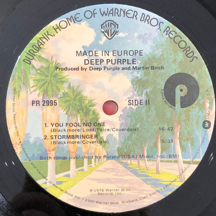 Deep Purple - Made In Europe (Vinyl LP)