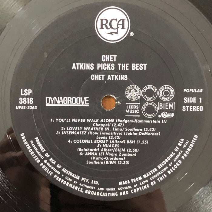 Chet Atkins - Picks The Best (Vinyl LP)