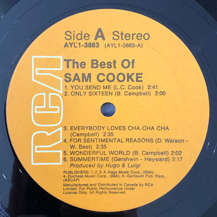 Sam Cooke - The Best Of Sam Cooke (Vinyl LP)