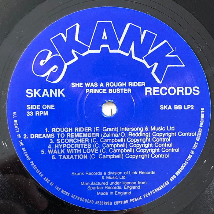 Prince Buster - She Was A Rough Rider (Vinyl LP) — Record Exchange