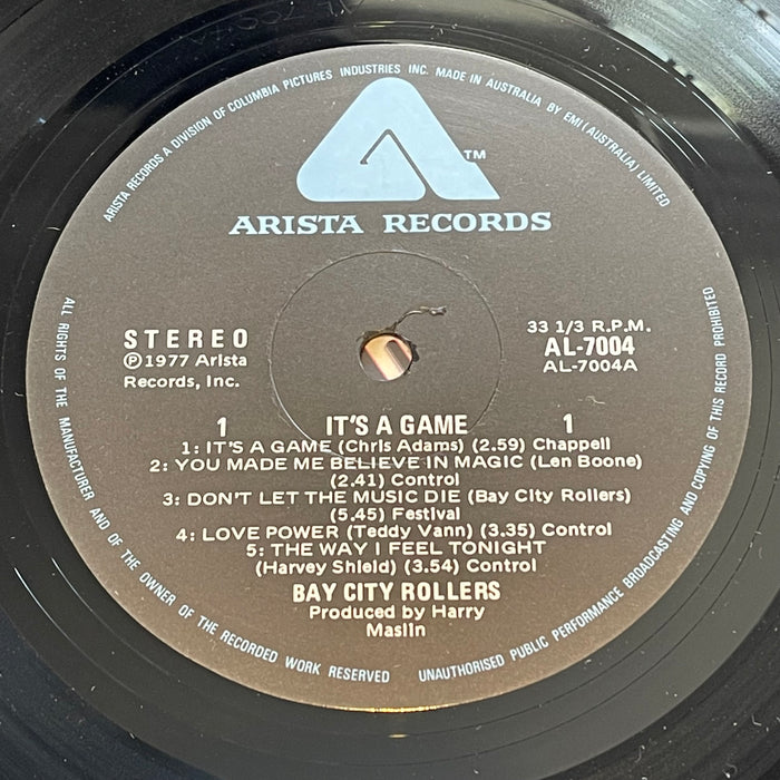 Bay City Rollers - It's A Game (Vinyl LP)[Gatefold]