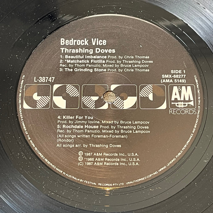 Thrashing Doves - Bedrock Vice (Vinyl LP)