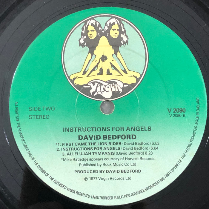 David Bedford - Instructions For Angels (Vinyl LP)[Quadraphonic]