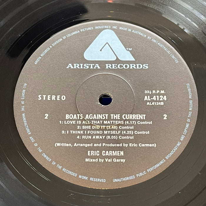 Eric Carmen - Boats Against The Current (Vinyl LP)[Gatefold]