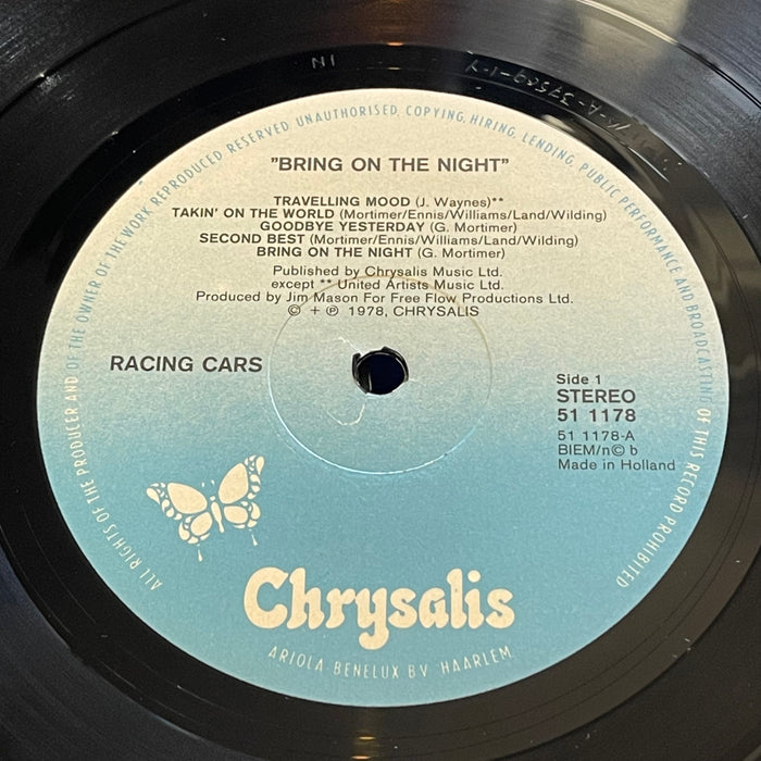 Racing Cars - Bring On The Night (Vinyl LP)