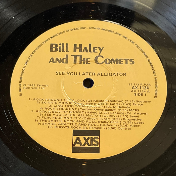 Bill Haley And His Comets - See You Later Alligator (Vinyl LP)
