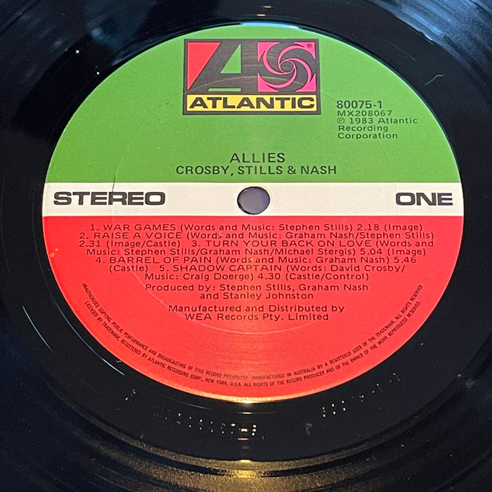 Crosby, Stills & Nash - Allies (Vinyl LP)