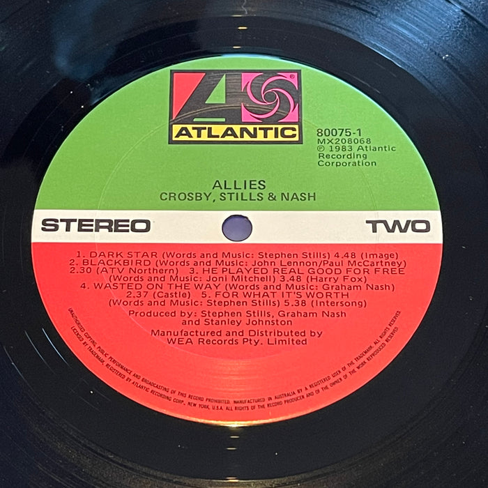 Crosby, Stills & Nash - Allies (Vinyl LP)
