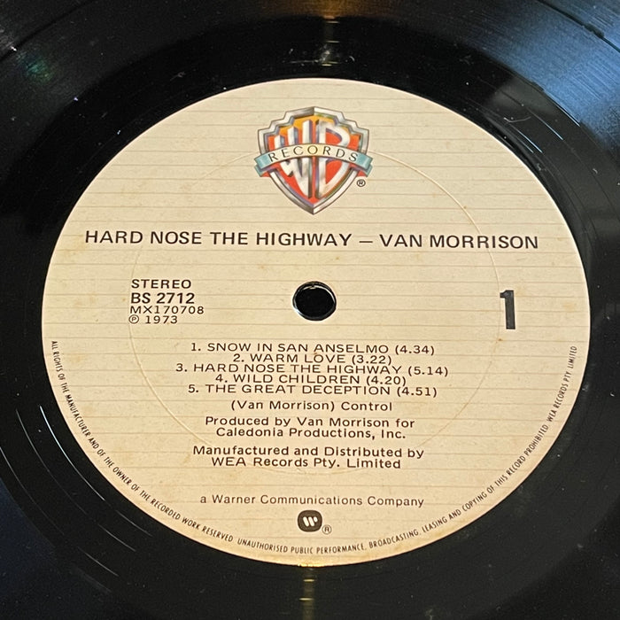 Van Morrison - Hard Nose The Highway (Vinyl LP)