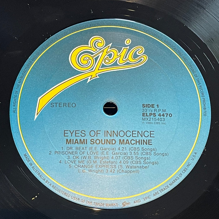 Miami Sound Machine - Eyes Of Innocence (Vinyl LP)