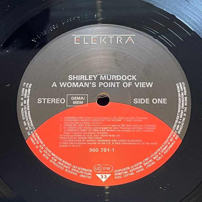 Shirley Murdock - A Woman's Point Of View (Vinyl LP)