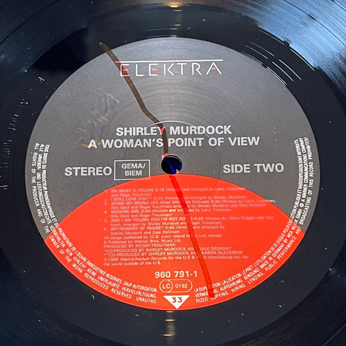 Shirley Murdock - A Woman's Point Of View (Vinyl LP)