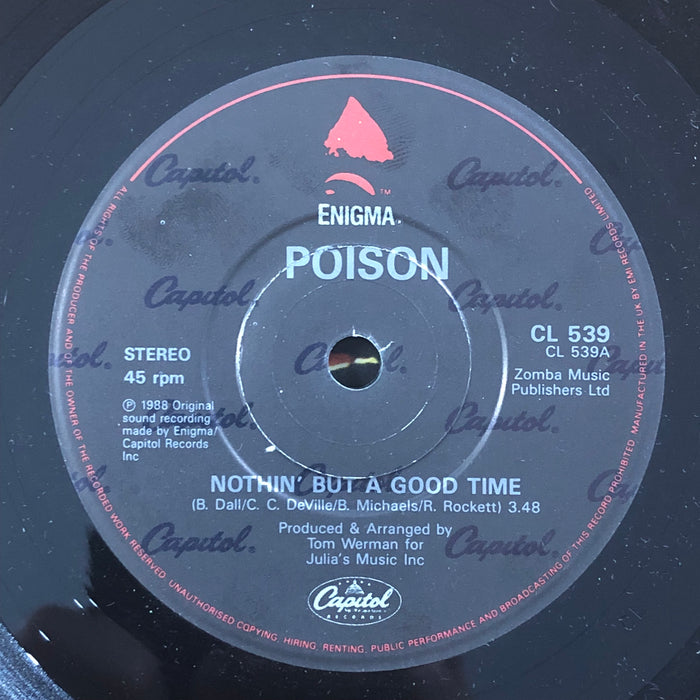 Poison - Nothin' But A Good Time! / Livin' For The Minute (7" Vinyl)[Boxset]