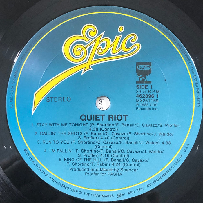 Quiet Riot - Quiet Riot (Vinyl LP)