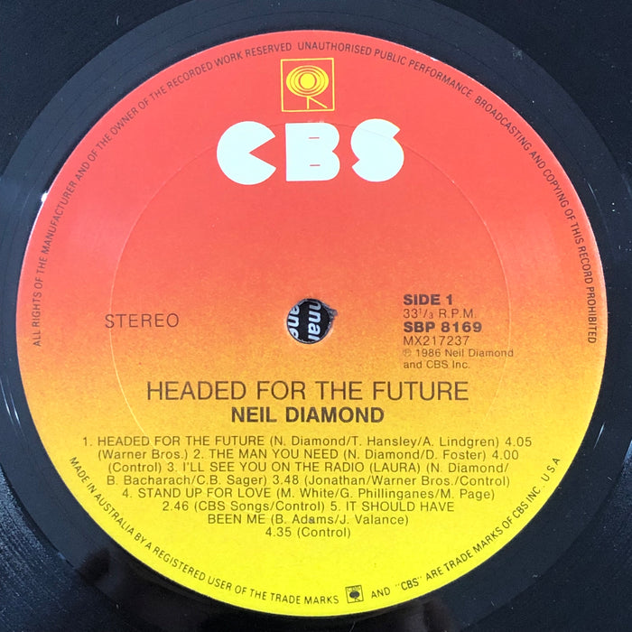 Neil Diamond - Headed For The Future (Vinyl LP)