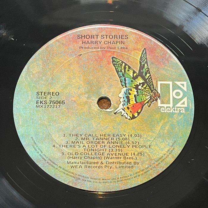 Harry Chapin - Short Stories (Vinyl LP)[Gatefold]